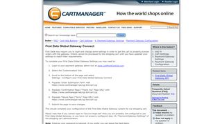 
                            5. Online shopping carts - FAQ - First Data Global Gateway ... - Www Linkpointcentral Com Portal