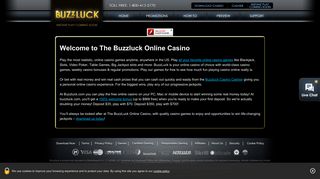 
                            1. Online Slots & Casino - $868 Free Welcome Bonus | BuzzLuck - Buzzluck Casino Sign Up