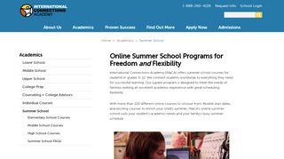 
                            7. Online Summer School Courses | International Connections ... - Colorado Connections Academy Connexus Portal