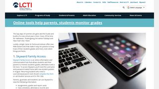 
                            5. Online tools help parents, students monitor grades - Lehigh ... - Lcti Skyward Portal