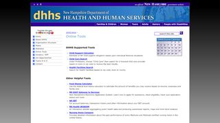 
                            8. Online Tools | New Hampshire Department of Health and ... - Nh Easy Gateway To Services Portal