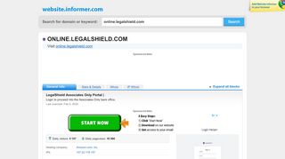 
                            8. online.legalshield.com at WI. LegalShield Associates Only ... - Legalshield Associate Back Office Login