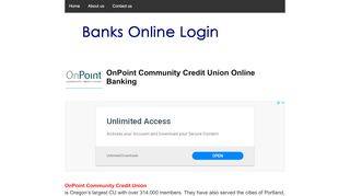 
                            6. OnPoint Community Credit Union Online Banking - Onpointcu Com Portal