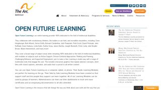 
                            6. Open Future Learning - The Arc Baltimore - Open Future Learning Portal