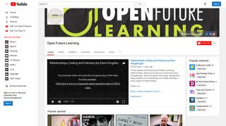 
                            8. Open Future Learning - YouTube - Open Future Learning Portal
