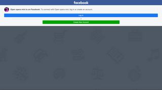 
                            5. Open opera mini | Facebook - Opera Mini Facebook Portal Problem