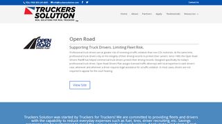 
                            6. Open Road | Truckers Solutions - Open Road Drivers Plan Portal