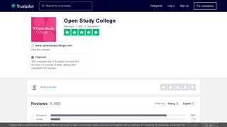 
                            5. Open Study College Reviews | Read Customer Service ... - Open Study College Login To Course