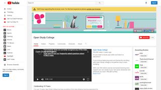 
                            7. Open Study College - YouTube - Open Study College Login To Course