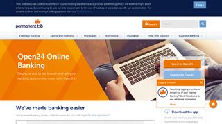 
                            1. Open24 Internet Banking - Online Banking permanent tsb