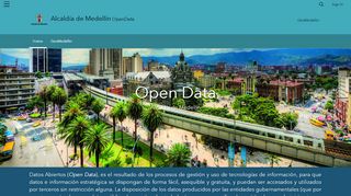 
OpenData Alcaldía de Medellín
