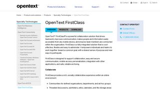 
                            7. OpenText FirstClass OpenText