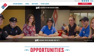 
                            5. Opportunities - Domino's Careers - Dominos Application Sign In