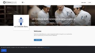 
                            4. Optimal Resume at LE CORDON BLEU SCHOOLS NORTH AMERICA - My Chefs Edu Student Portal