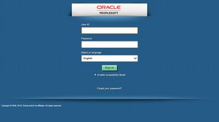 
                            2. Oracle PeopleSoft Sign-in - Advance America Peoplesoft Login