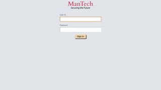 
                            1. Oracle PeopleSoft Sign-in - Mantech Portal Portal
