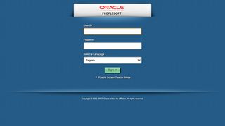 
                            5. Oracle PeopleSoft Sign-in - Ssfhs Portal