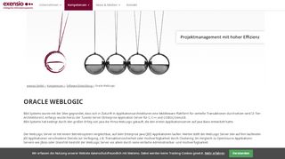 
                            7. Oracle WebLogic - exensio GmbH - Bea Weblogic Portal
