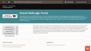 
                            1. Oracle WebLogic Portal Home - Bea Weblogic Portal