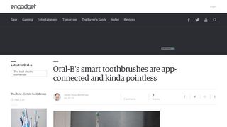
                            3. Oral-B's smart toothbrushes are app-connected and kinda ... - Oral B Sign Up