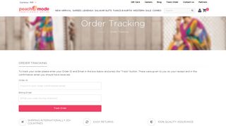 Order Tracking - Peachmode - Www Peachmode Com Portal