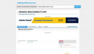 
                            4. orders.bbuconnect.com at WI. BBU Web Ordering Portal - Bbu Web Ordering Portal