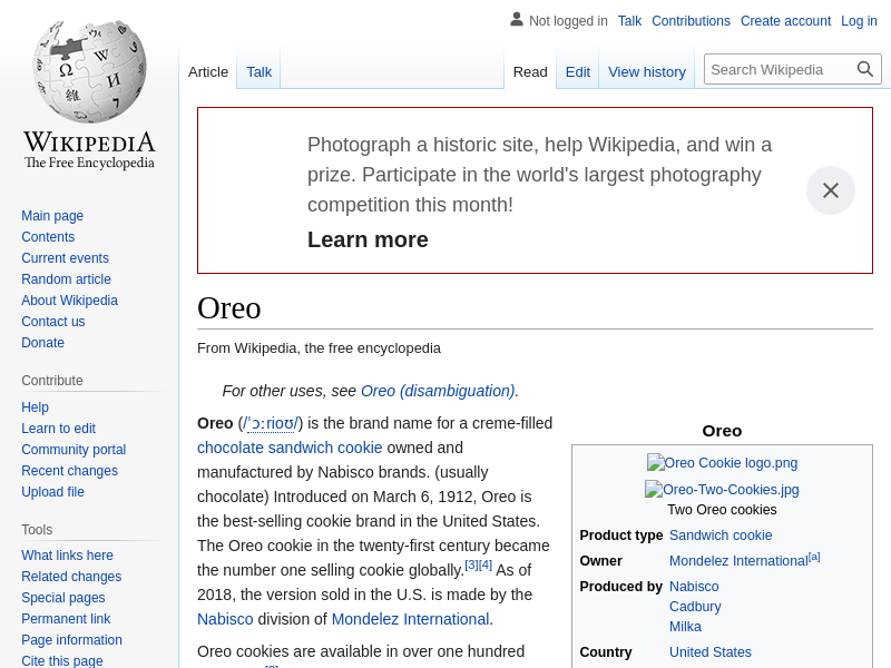 
                            2. Oreo - Wikipedia