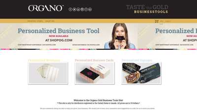 Organo Gold Business Tools Official Website