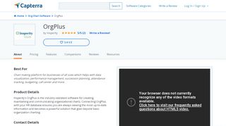 
OrgPlus Reviews and Pricing - 2020 - Capterra  

