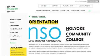 
                            4. Orientation | Holyoke Community College - Hcc Orientation Sign Up