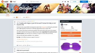 
                            5. Origin: Powered by EA - Reddit - Scrabble Origin Portal Not Working