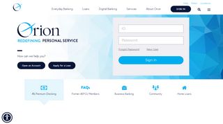 
                            3. Orion FCU: Home - Orion Credit Union Portal