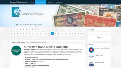 Orrstown Bank Online Banking  Bank Online