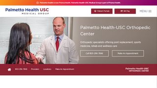 
                            5. Orthopedic Center in Columbia, SC - Palmetto Health-USC Medical ... - Palmetto Health Usc Orthopedic Center Patient Portal