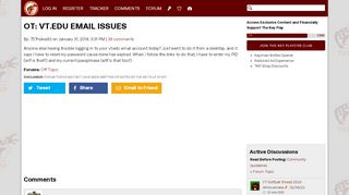 
                            7. OT: vt.edu email issues | The Key Play - Vt Edu Email Portal