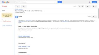 
                            1. Otakumole Login Accounts List | 100% Working - Google Groups