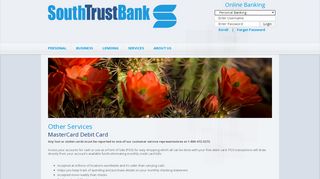 
                            6. Other Services - SouthTrust Bank (George West, TX) - Southtrust Bank Portal