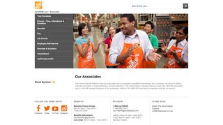 
                            2. Our Associates - myTHDHR.com - Home Depot Employee Self Service Portal