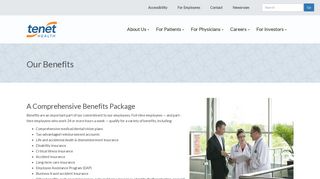 
                            8. Our Benefits - Tenet Healthcare - Dmc Employee Portal