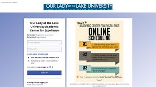 
                            13. Our Lady of the Lake University Academic Center for Excellence - Ollusa Portal