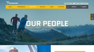 
                            5. Our People | Transocean Offshore Drilling Team - Transocean Application Portal