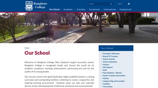 
                            6. Our School | Rangitoto College - Rangitoto College Portal