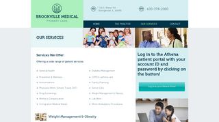
                            2. OUR SERVICES - Brookville Medical - Brookville Medical Center Patient Portal
