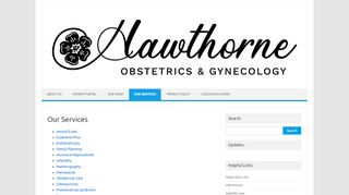 Our Services – Hawthorne OB/GYN Associates - Hawthorne Ob Gyn Patient Portal