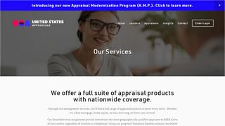 
                            5. Our Services — United States Appraisals - United States Appraisals Appraiser Portal