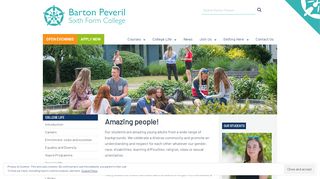 
                            6. Our Students | Barton Peveril College - Barton Peveril Student Portal