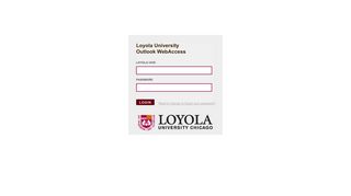 
                            4. Outlook - Loyola Student Portal