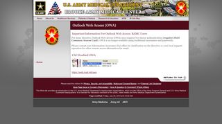 
                            4. Outlook Web Access (OWA) - Brooke Army Medical Center - Army Owa Portal