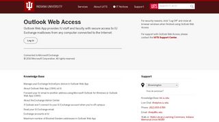 
                            7. Outlook Web Access | University Information Technology ... - Owa 2010 Exchange Central Portal