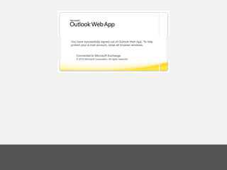 
                            3. Outlook Web App - Sign out - Aramark